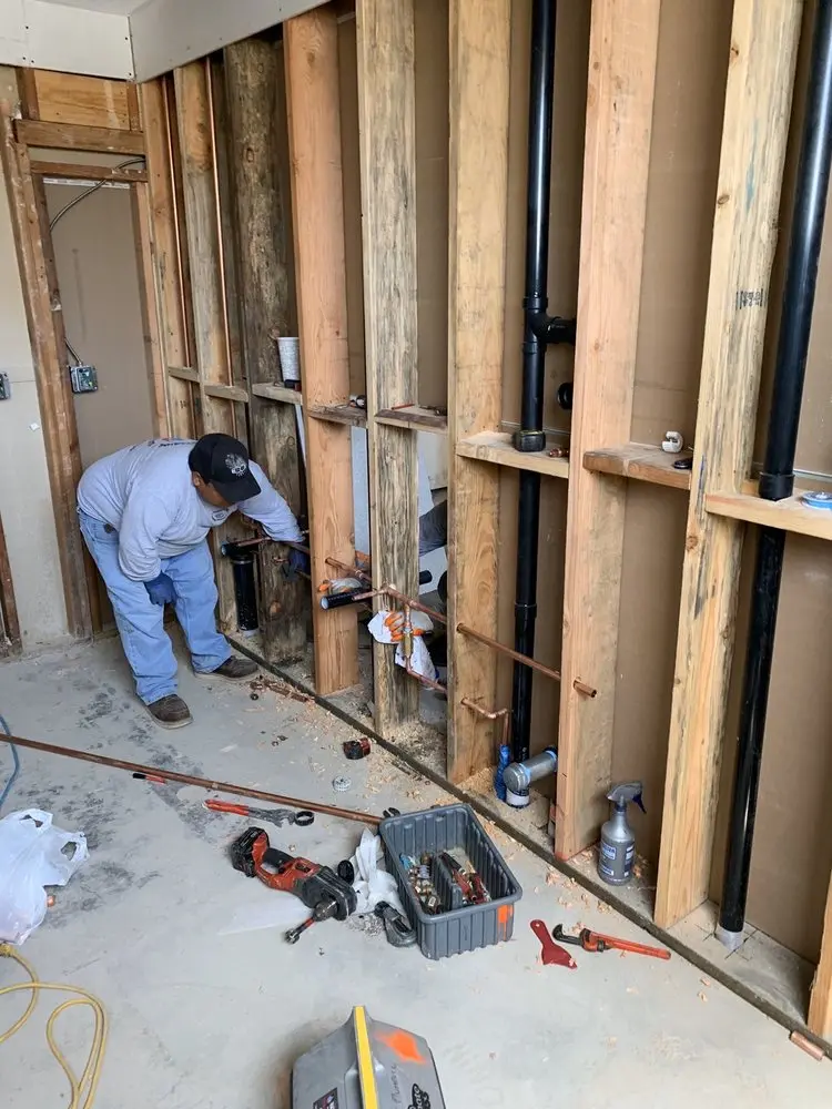Commercial rough-in plumbing for Commercial Plumbing in Tolland